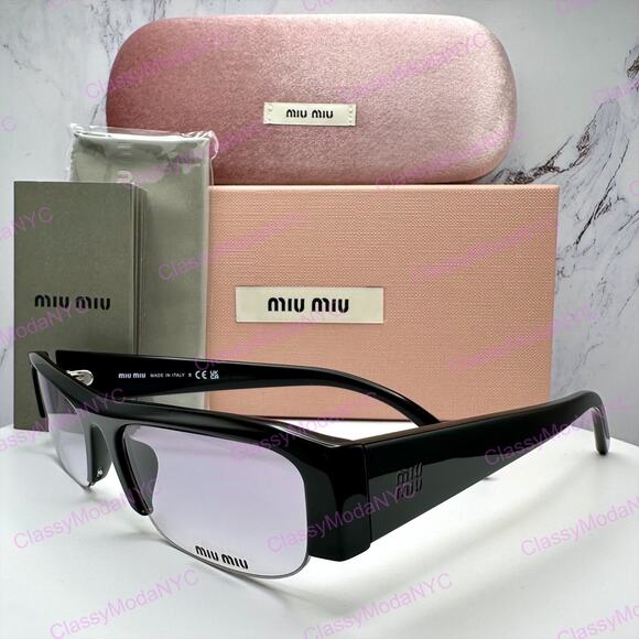 New MIU MIU Vedette Sunglasses Seen on Kylie Jenner MU B07S 16K04O Black Italy main image 11